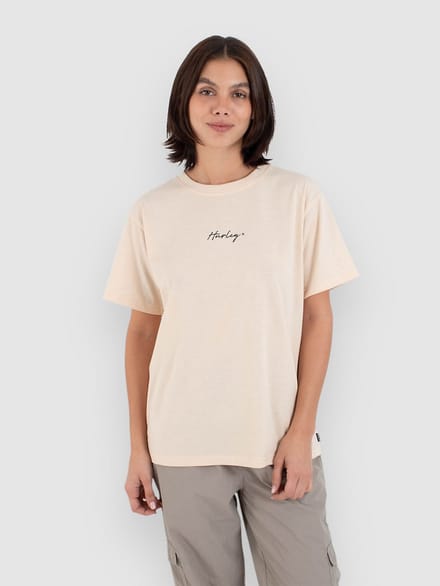 Hurley Script Regular T-Shirt wit