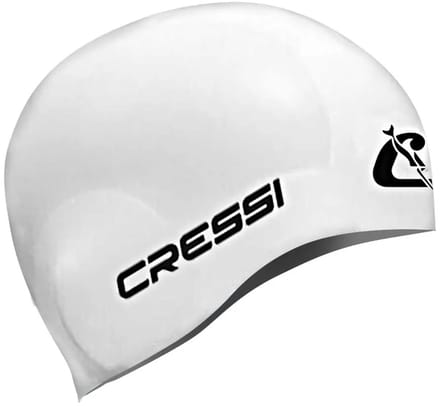 Cressi Dome 3d Silicone Zwembadmuts Wit