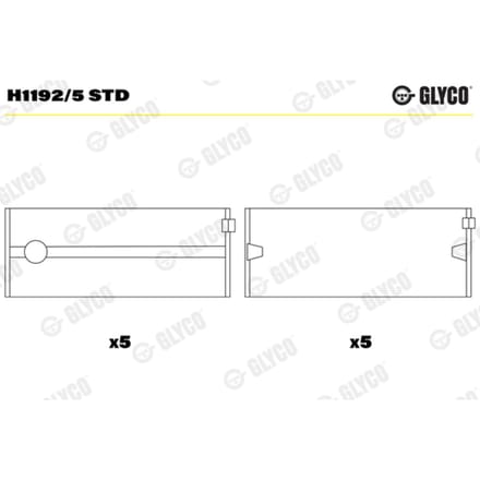 Krukaslagerset GLYCO H1192/5 STD