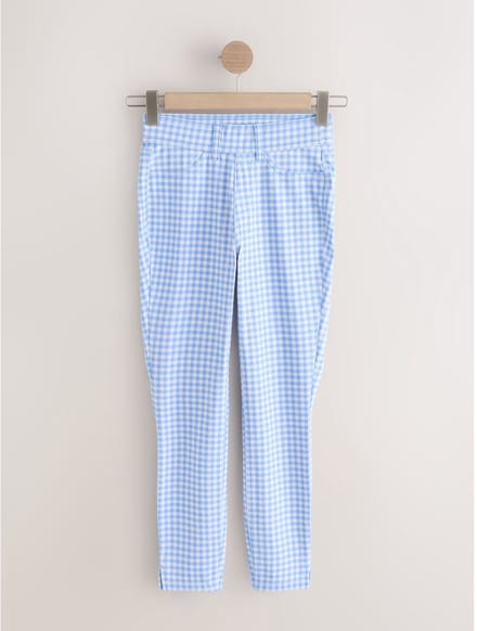 Next - Dames - Cropped jersey denim legging - Blauw