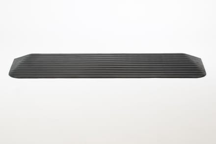 Rubber drempelhulp 3,8 cm met schuine zijvlakken