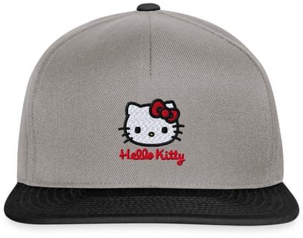 Hello Kitty Geborduurd Portret Snapback cap