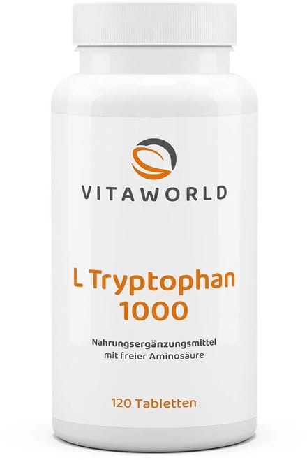 Vitaworld L-tryptofaan 1000mg 120 tabletten