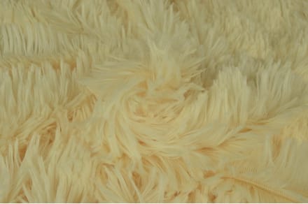 40 meter langharig bont - Champagne - Pluche stoffen - 150cm breed