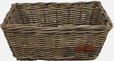 Wicked Trapezium - Fietsmand - Rotan - Grijs - 24L