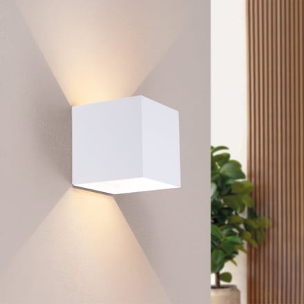 Ledvion - USB Oplaadbare Wandlamp met Sensor – 4400 mAh – Wit – Draadloos – IP44 – Binnen & Buiten – Warm Wit Licht