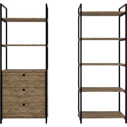 Set van 2 wandkasten Valencia | Kalune Design