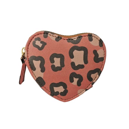 Portemonnee Wildlife luipaard print - trendy dames portemonnee.