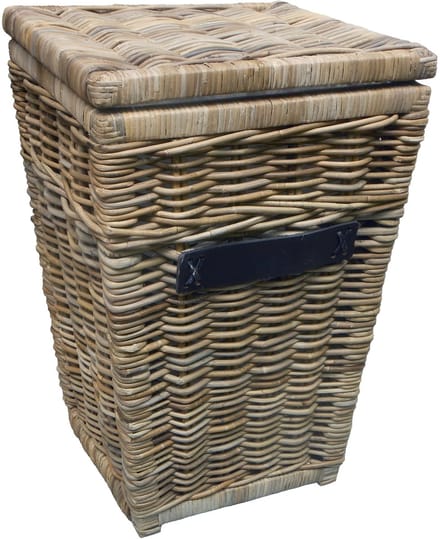Rotan Wasmand Grijs - 40x40xH60 cm