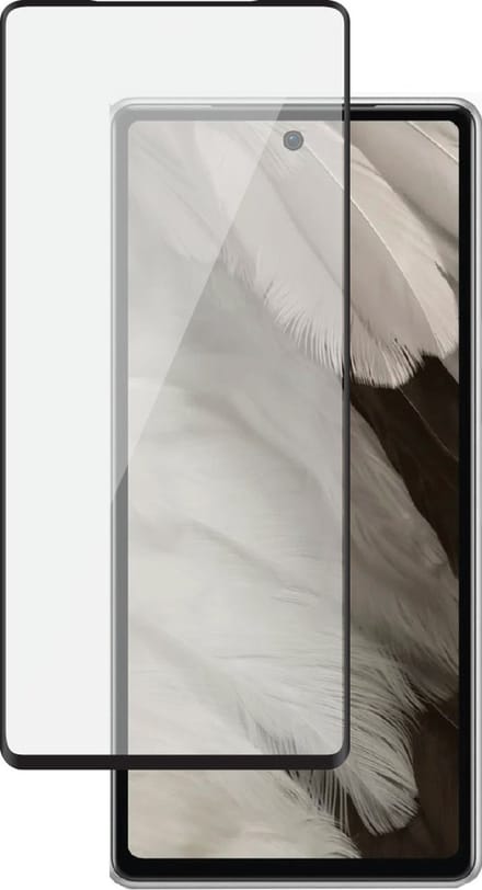 Bigben Connected, Screenprotector geschikt voor Google Pixel 7a - Tempered Glass 2.5D, Transparant