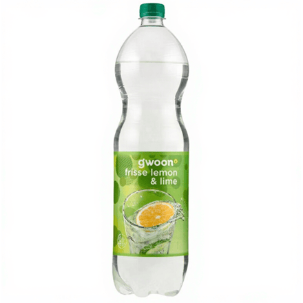 G'woon bruisdrank citroen-limoen - 6 x 1,5 l