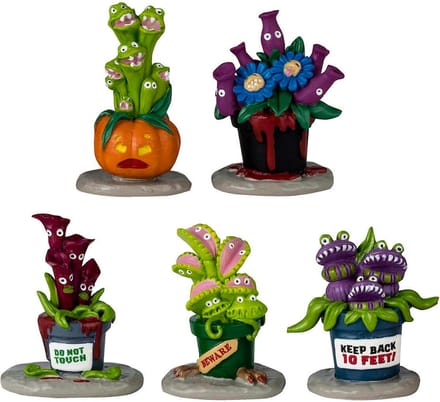 Spooky Town - Hungry Houseplant Horror - Set van 5