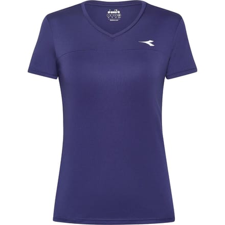 Diadora L. Short Sleeve T-shirt Dames-Blauw