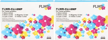 Huismerk Canon PGI-5 / CLI-8 10-pack zwart en kleur (Compatible XXL)