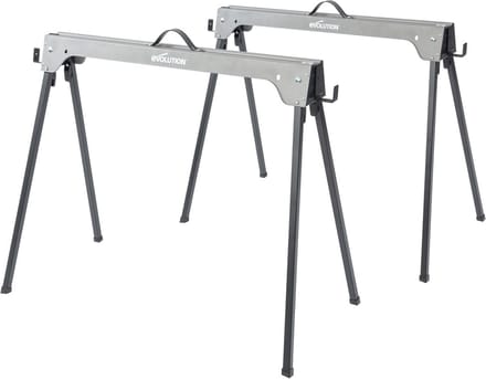 Compacte Vouwzaagbok Twin Pack - Ondersteunt tot 500 kg - Lichtgewicht en Draagbaar