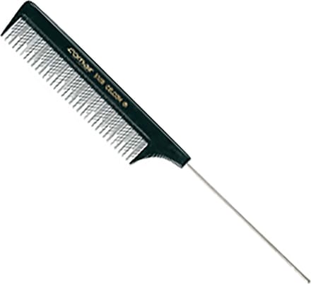 Comair Carbon Profi Line Toupeerkam 512B zwart 20,5cm