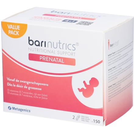 Barinutrics® Prenatal 150 Capsules