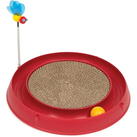 Speelgoed voor katten bal circuit + krabplank Catit Play