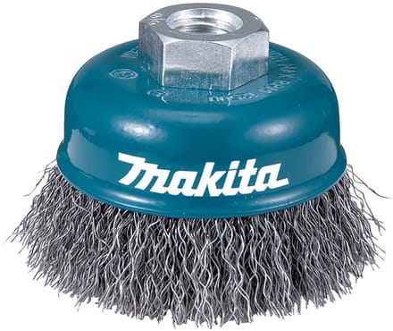 Makita potborstel gegolfd 75xM14 INOX - D-77453