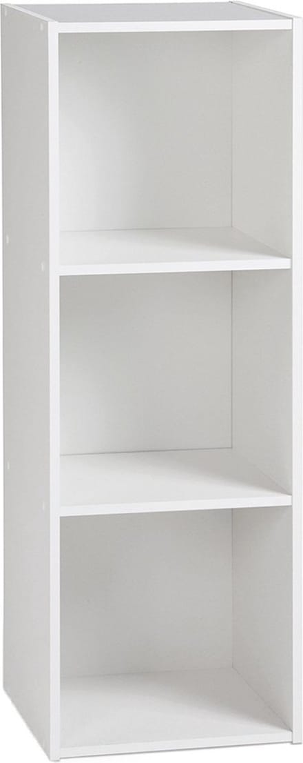 CALICOSY - Opbergplank bestaande uit 3 dozen in spaanplaat 32x30x93cm