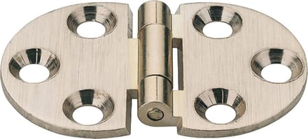 Klepscharnier 270° messing, mat
