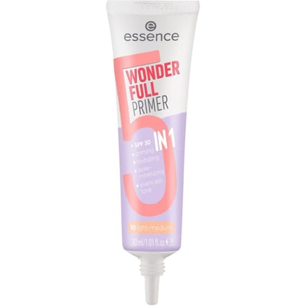Essence Primer Wonder Volledige Grondverf 5 in 1 Teint Dames 30 ml