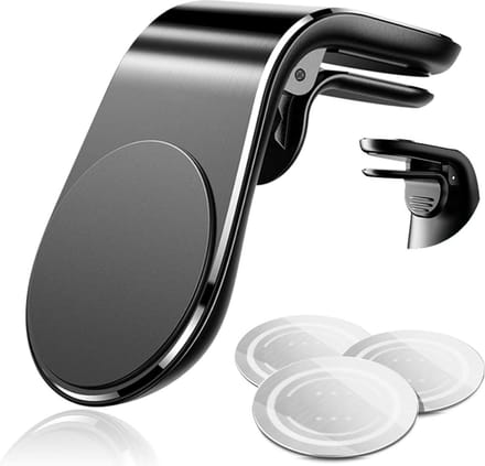 Universele Auto Magnetische Houder, Smartphone Autotelefoonhouder [Sterk Magnetisch] Mini Telefoon Ventilatiehouder