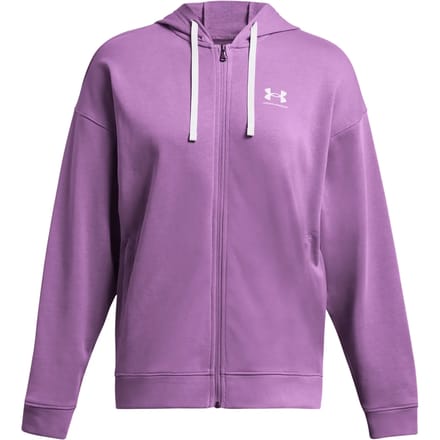 Capuchon met oversized ritssluiting voor dames Under Armour Rival Terry