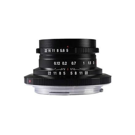 LAOWA 15mm f/5 Cookie FF Black Objektiv, kompatibel mit Canon RF