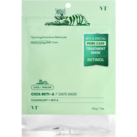 [VT Cosmetics] Cica Reti-A 7 Days Mask 7EA beige