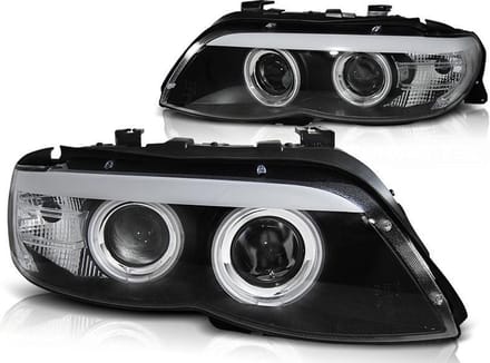 Koplampen Xenon BMW X5 E53 11 03-06 ZWART