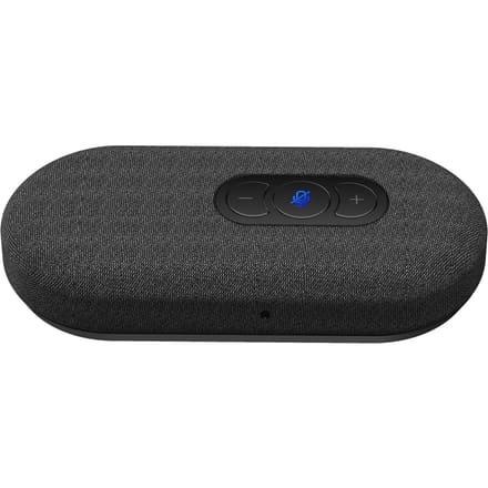 Draagbare USB Conferentie Microfoon Speakerphone Ingebouwde Hi-Fi Speaker 360 graden Omnidirectionele Microfoon donkergrijze kleur