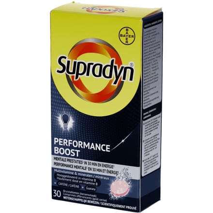 Supradyn Performance Boost Bruistabletten Kersensmaak 30