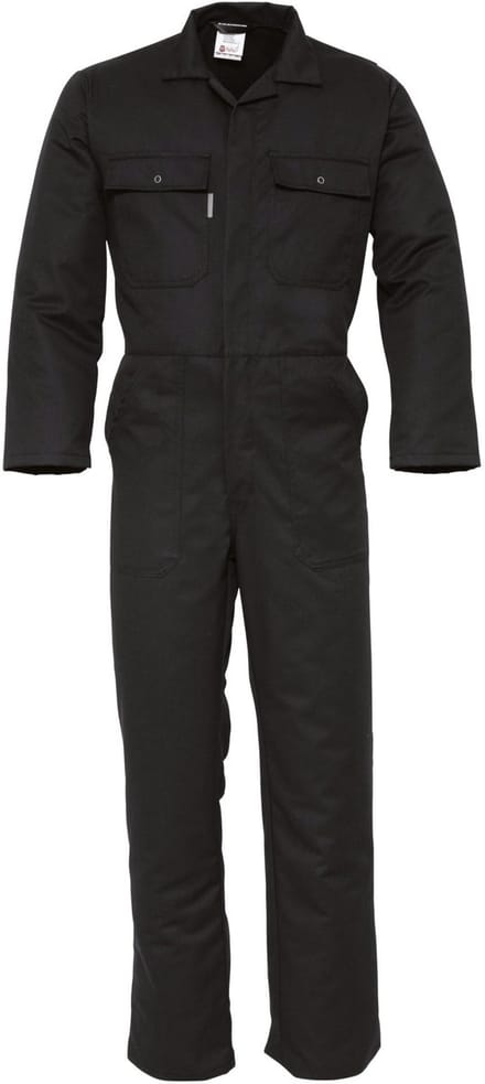 HAVEP Overall drukknoop Basic 2096 - Zwart - 46