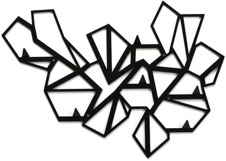 Decorizzly Organitricks - Wandkapstok - Metaal - Uniek Ontwerp