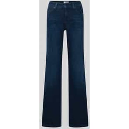 Regular fit bootcut-jeans van mix van viscose en katoen model 'PARIS FLARED'