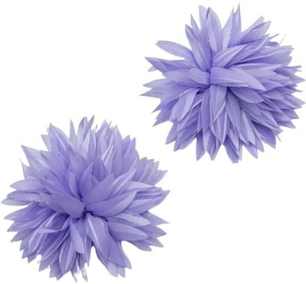 Slipper clips- paars- Lila- Schoen versiering- Charme Bijoux