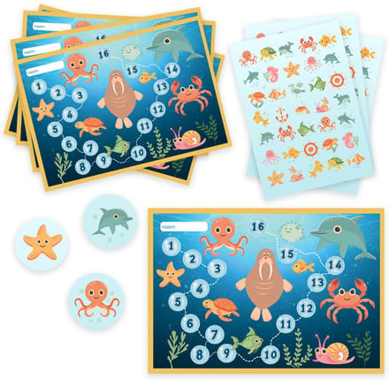 Groot Beloningssysteem - Zindelijkheidstraining Belonen - Kaarten en 105 Stickers