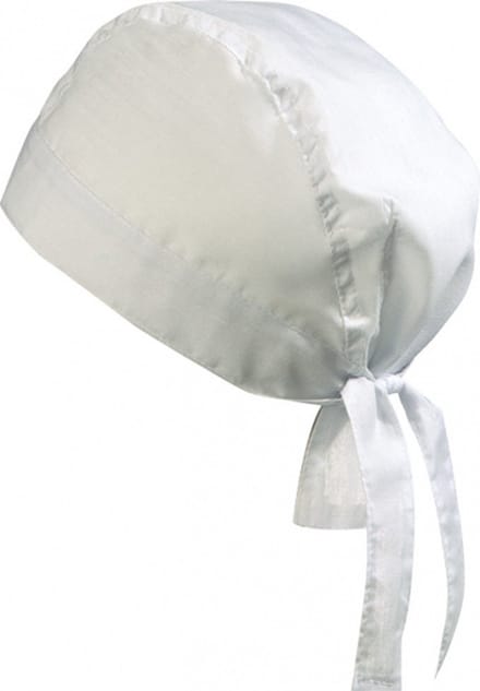 Wit gekleurde bandana uni 1