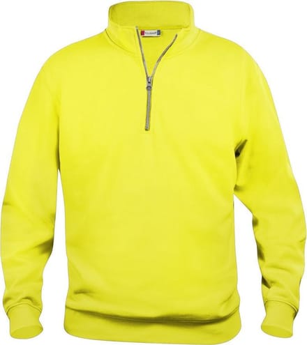 Clique Basic Half Zip 021033 - Signaal-geel - M