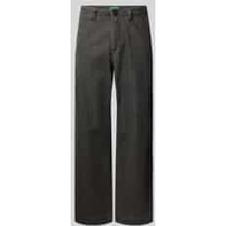 relaxed fit jeans van katoenmix