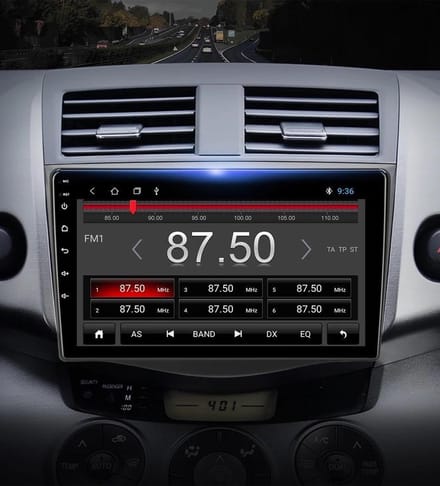 Android navigatie en multimediasysteem geschikt voor Toyota Rav4 2006-2013 bluetooth usb wifi