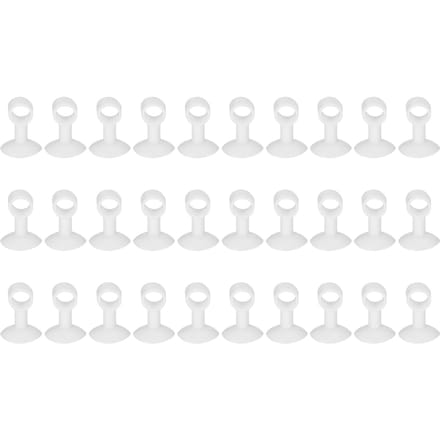 30 Stuks Deurstopper Silicone Anti-Botsing Deurklink Stopper Geluidsdempend Zuignap Buffer Botsingskussen