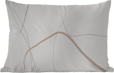 Buitenkussens - Abstract - Minimalisme - Line art - 60x40 cm - Weerbestendig