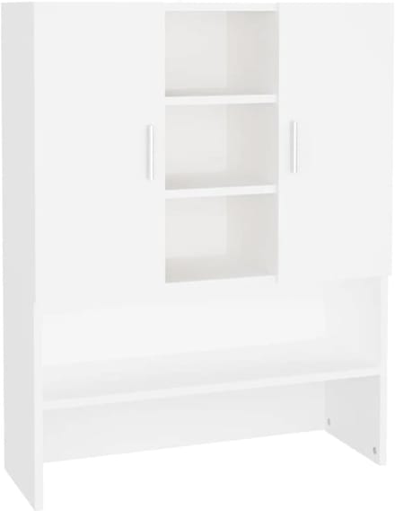 Wastmachine kast 70.5x25.5x90 cm - Wit