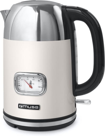 MS-020SC - Muse elektrische waterkoker, 1,7 L, creme