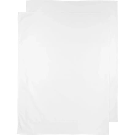Meyco Baby Uni ledikant laken - 2-pack - white - 100x150cm - 0.3 TOG