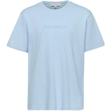 Jw Anderson T-shirt en Polo Azzurro