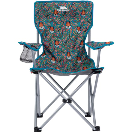 Trespass Kinder/Kinder Joejoe Camping Stoel (Teal)