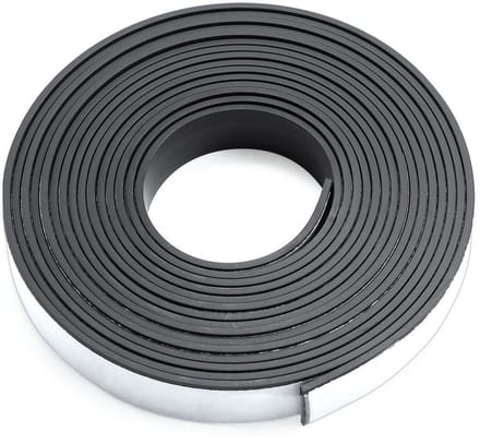 Colorations magnetische tape zelfklevend - knutselmateriaal 3 meter.